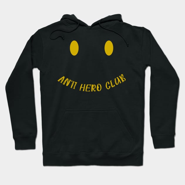 Anti Hero Club Yellow Hoodie by kalush club